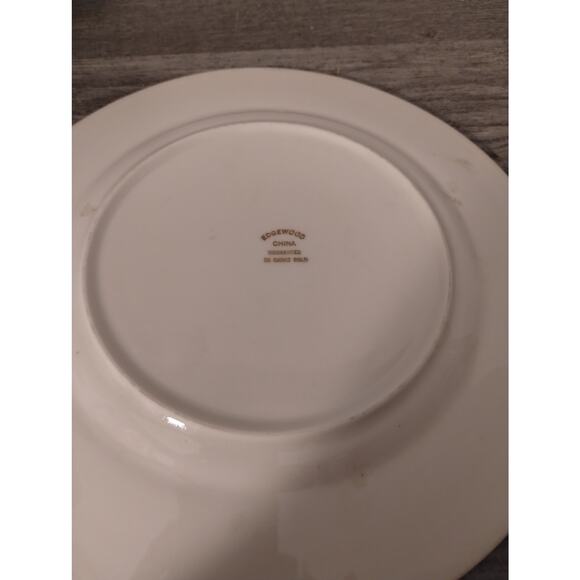 Edgewood China 22 Kt Porcelain 9 3/4' Decorative Plate - Picture 5 of 5